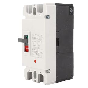 Miniature DC Circuit Breaker 2P 160A 20KA, Wide Temperature Range, Compact Size, High Breaking Capacity, Suitable for Various Environments
