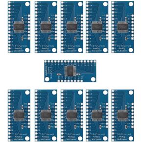 Acxico 11 قطعة 16CH التناظرية الرقمية معدد لوحة القطع وحدة CD74HC4067 CMOS وحدة دقيقة in Saudi Arabia
