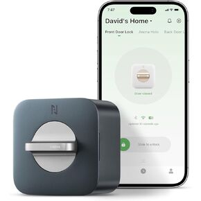 لوحة مفاتيح قفل ذكية Anona Holo Wi-Fi، لوحة مفاتيح مضادة للظهور مع تقنية حماية كلمة المرور للزيارات المؤقتة، سهلة التركيب، تتكيف مع أي سطح