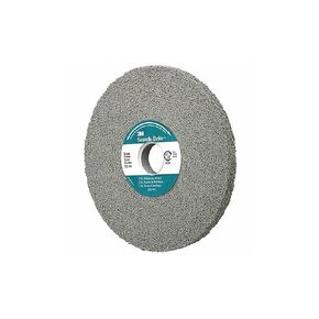 Scotch-Brite(TM) EXL Non-Woven Deburring Wheel, Silicon Carbide, 6000 RPM, 6 Inch x 1/2 Inch x 1 Inch, 8S Fine Grit (Pack of 1)