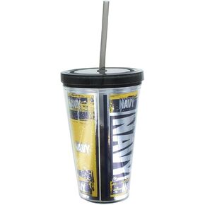Nerd Block U.S. Navy 16oz Carnival Cup w/ Straw