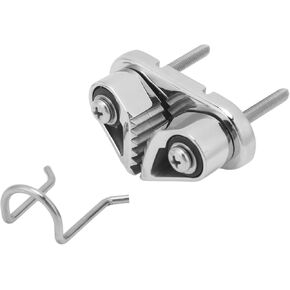 JTLB Marine Cam Cleat 316 Stainless Steel Fairlead Leading Ring Anchor Rope Cleats Sailing Cleat for 3 to 12mm Rope
