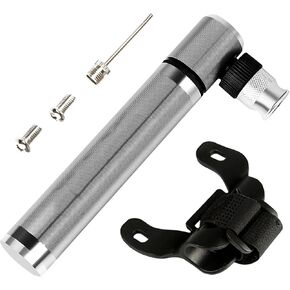 مضخة دراجة صغيرة مضخة إطار دراجة صغيرة متوافقة مع بريستا وشرايدر تتضمن عدة تركيب مضخة إطار دراجة خفيفة مدمجة للدراجات الجبلية على الطرق (160 رطل لكل بوصة مربعة، أسود) in Kuwait