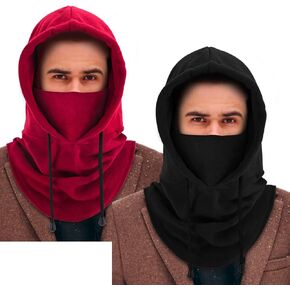 قناع وجه بالاكلافا بغطاء كامل للوجه للرجال، قناع رياضي خارجي ثقيل الوزن للنساء للشتاء من أجل Adlut in Kuwait