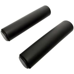 1Pair Black Bike Handlebar Grips Cover,Sponge Grips Handlebar Sleeves for Bike Scooters,Non-Slip Soft Foam Silicone Sponge Handle Bar Grips Handlebar Cover,Handlebars,Headsets and Stems