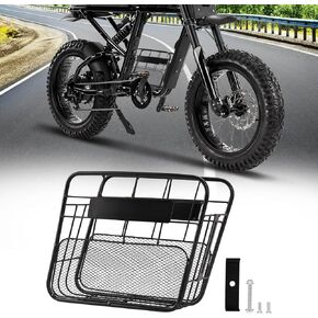 Basket for Super 73 R-Series, High Toughness Center Luggage Storage Carrier Center Travel Carrier Basket Accessoires for Super 73 Like RX/Adventure