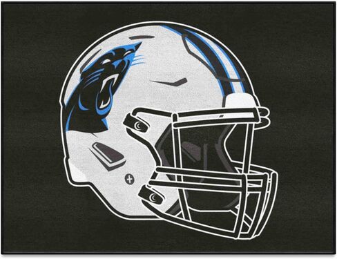 سجادة FANMATS 5694 Carolina Panthers All-Star - 34 بوصة × 42.5 بوصة سجادة منطقة المعجبين الرياضية، سجادة ديكور المنزل وحصيرة خلفية in Saudi Arabia