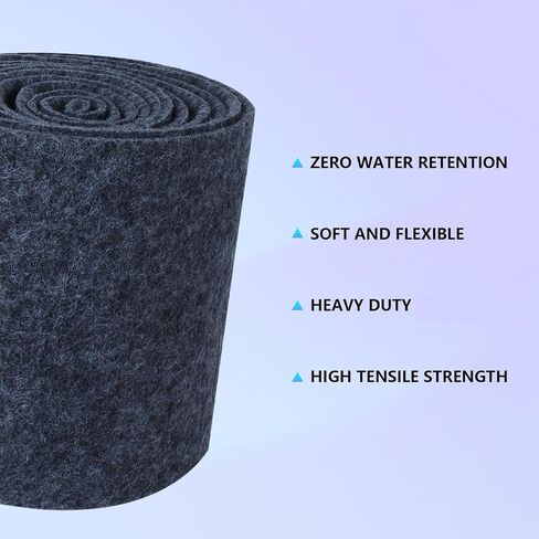 Boat Trailer Bunk Carpet, 100ft X 9inch Wide Marine Carpet for Boats Replacement, 8mm Thick Marine Grade Padding for Covering Boat Trailers,Jet Ski Ramps,Boat Lift Bunks or Runners - Black in Saudi Arabia