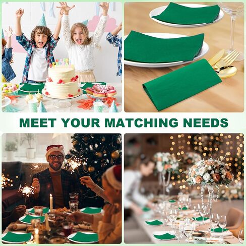 300 Pcs Paper Napkins 6.5 x 6.5 Inch 3 Colors Wedding Disposable Dinner Napkins Guest Towels Luncheon Napkins for Party Celebration Gathering Birthday Supplies(Pink Series) in Saudi Arabia