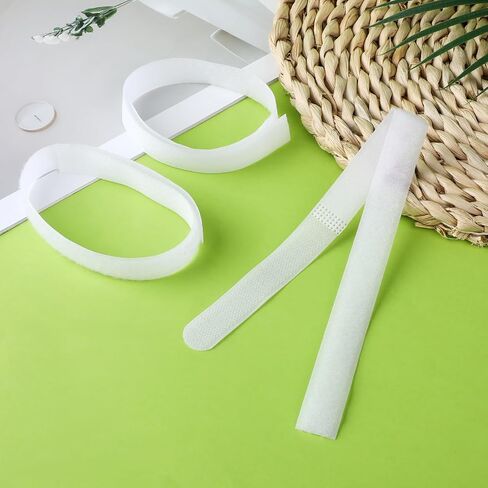 30 Pcs Soccer Goal Net Attachment Straps Soccer Goal Trap White for Holding Soccer Nets to The Goal Posts for Boys Kids Soccer Training, 14 x 0.8 Inch in Saudi Arabia