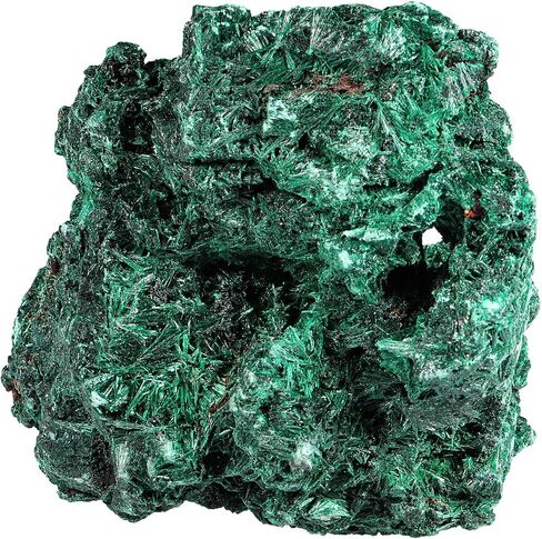 Irregular Natural Malachite Raw Crystal Stone Healing Crystal for Meditation and Home Decoration，0.44-0.66lb in Kuwait