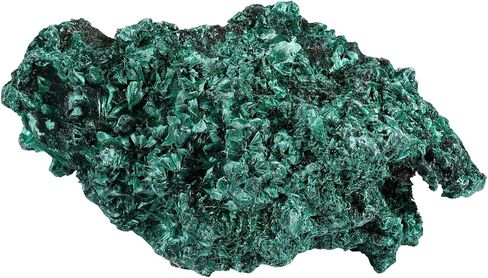 Irregular Natural Malachite Raw Crystal Stone Healing Crystal for Meditation and Home Decoration，0.44-0.66lb in Kuwait