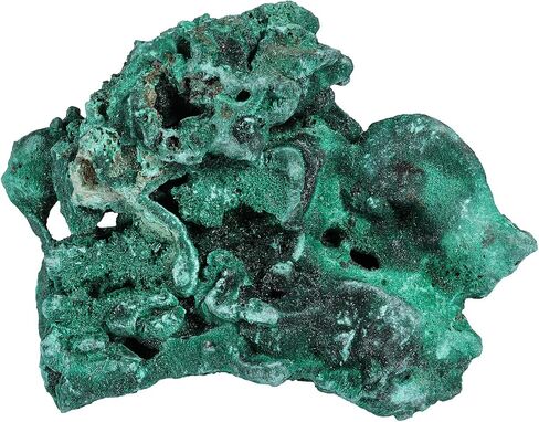 Irregular Natural Malachite Raw Crystal Stone Healing Crystal for Meditation and Home Decoration，0.44-0.66lb in Kuwait