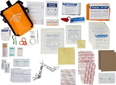 Wilderness and Remote First Aid Kit – First Aid Kit for Hiking, Camping, and Outdoor Adventures in Saudi Arabia