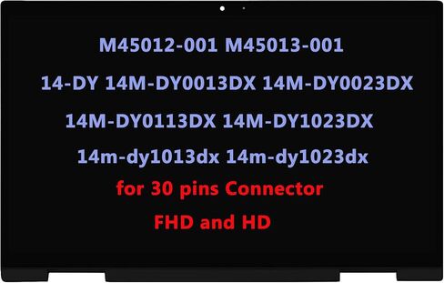 15.6 بوصة بديلة لشاشة LCD HP 250 G8 255 G8 M31097-001 لوحة عرض HD 1366×768 (فقط لغير اللمس) in Kuwait