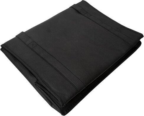 Insulated Cooler Bag and Food Warmer for Food Delivery & Grocery Shopping with Zippered Top Outdoors Insulated Food Delivery Bag (X-Large size 37L), Black, YEPP-CB-003 in Saudi Arabia