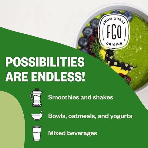 مسحوق أملا العضوي من FGO - 16 أونصة، عنب الثعلب الهندي العضوي (أمالاكي) التابع لوزارة الزراعة الأمريكية، غير معدل وراثيًا، فيتامين C الطبيعي - خام وطبيعي 100% in Kuwait