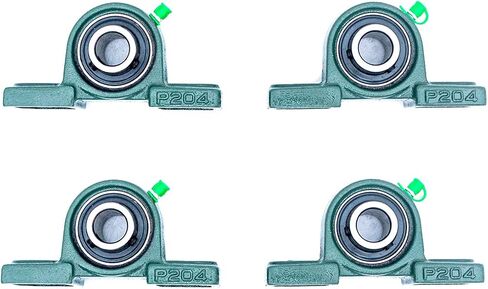 FKG UCP204-12 محمل وسادة مثبت بقطر داخلي 3/4 بوصة، مجموعة من 4 in Saudi Arabia