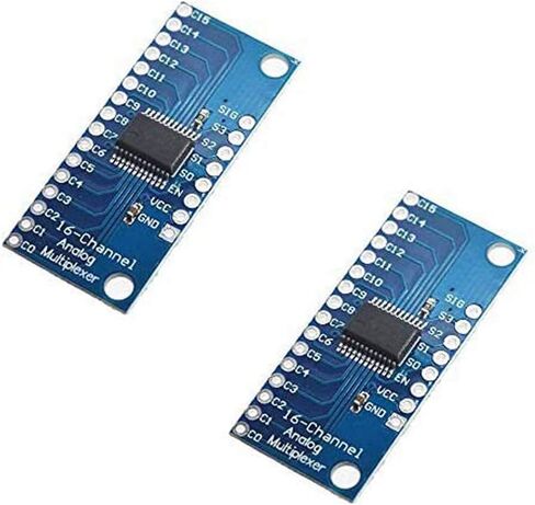 Acxico 11 قطعة 16CH التناظرية الرقمية معدد لوحة القطع وحدة CD74HC4067 CMOS وحدة دقيقة in Saudi Arabia
