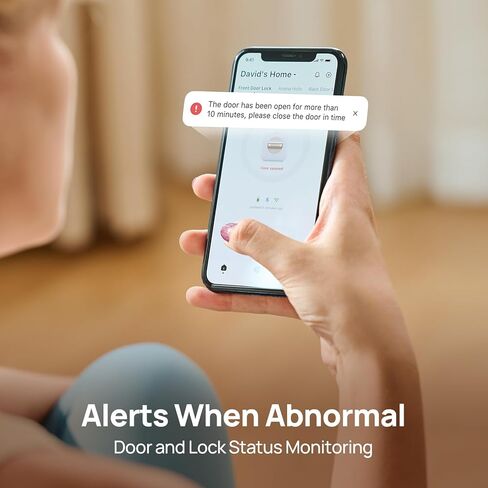 لوحة مفاتيح قفل ذكية Anona Holo Wi-Fi، لوحة مفاتيح مضادة للظهور مع تقنية حماية كلمة المرور للزيارات المؤقتة، سهلة التركيب، تتكيف مع أي سطح in Kuwait