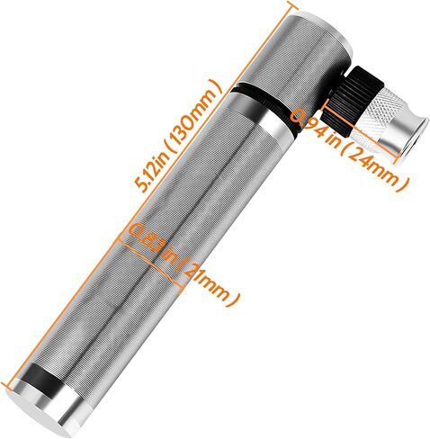 مضخة دراجة صغيرة مضخة إطار دراجة صغيرة متوافقة مع بريستا وشرايدر تتضمن عدة تركيب مضخة إطار دراجة خفيفة مدمجة للدراجات الجبلية على الطرق (160 رطل لكل بوصة مربعة، أسود) in Kuwait