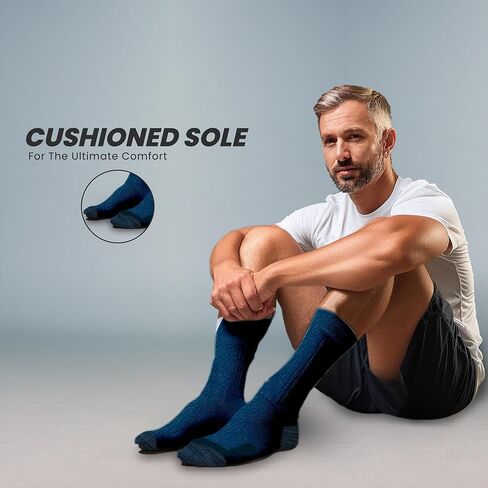 جوارب رياضية مبطنة للرجال من Mossy Oak فائقة الراحة|راحة ودعم فائقين|مثالية للرياضة والارتداء اليومي in Kuwait