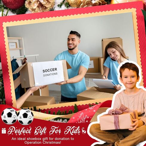 2 Pcs Soccer Balls Bulk with Pump, Mesh Bag Official Size 3 4 5 Indoor Outdoor Soccer Ball for Game Practice Training Back to School Sport Soft Soccer Gift for Child Adult in Saudi Arabia