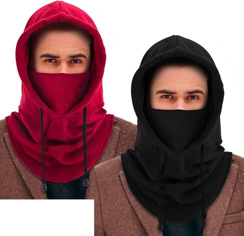 قناع وجه بالاكلافا بغطاء كامل للوجه للرجال، قناع رياضي خارجي ثقيل الوزن للنساء للشتاء من أجل Adlut in Kuwait