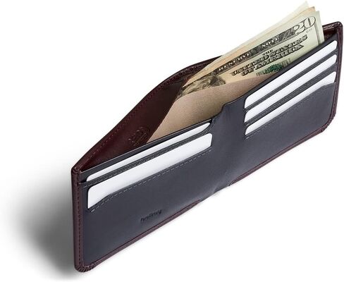 Bellroy Hide & Seek, slim leather wallet, RFID editions available (Max. 12 cards and cash) - Everglade in Saudi Arabia