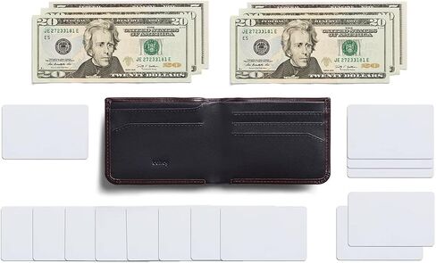 Bellroy Hide & Seek, slim leather wallet, RFID editions available (Max. 12 cards and cash) - Everglade in Saudi Arabia