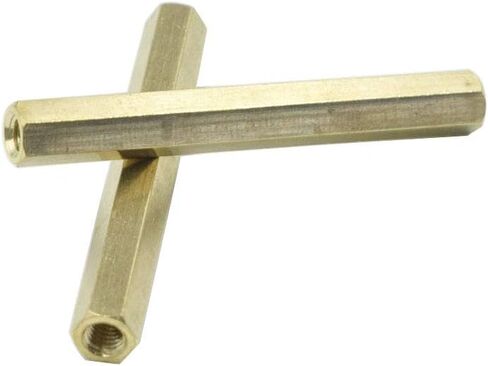 20Pcs M3x40 Female Thread Hexagonal Hex Brass Pillar Standoff Spacer in Saudi Arabia