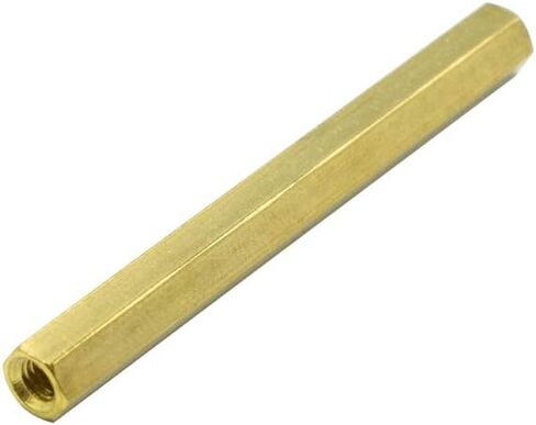 20Pcs M3x40 Female Thread Hexagonal Hex Brass Pillar Standoff Spacer in Saudi Arabia