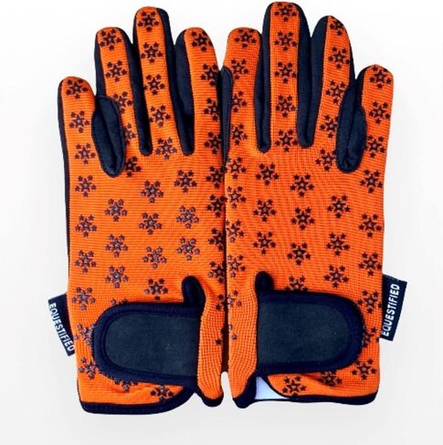 Youth Equestrian Gloves with Star Design for Girls & Boys Children Gloves All Weather Outdoor Sports Gloves Horse Riding in Kuwait