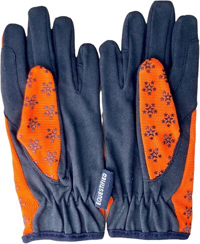 Youth Equestrian Gloves with Star Design for Girls & Boys Children Gloves All Weather Outdoor Sports Gloves Horse Riding in Kuwait