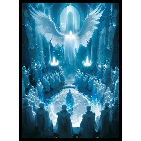 MTG (Blue/White Council) - 105ct Matte TCG Card Art Sleeves by Ai Armor