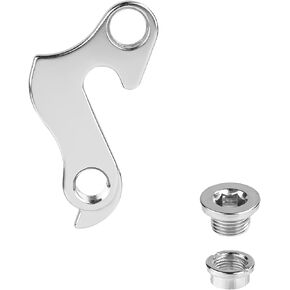 Bicycle Derailleur Hanger, 2.3x1.6in Bike Tail Hook Bike Replacement Hanger Bike Parts Compatible with Gt Aggressor Avalanche KHS Timberline Kestrel Kettler Mongoose WG008-SL Rear Derailleur