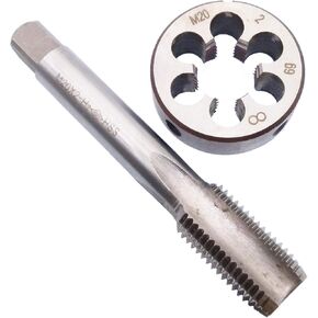HSS M20 x 2mm Tap and M20 x 2.0mm Die Metric Thread Right Hand