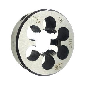 3/4"-16 Thread Round Die RH, 3/4-16 Die Right Hand 3/4-16 Threading Tool, 3/4 x 16 Machine Thread Die 3/4x16 Thread Milling Die