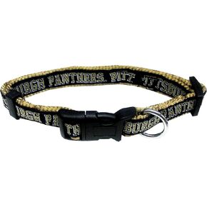 Pets First Collegiate Pet Accessories, Dog Collar, Pittsburgh Panthers, Medium