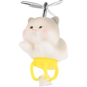 Doll Ornaments Car Dashboard Decorations Animal Motorcycle Bell Bicycle Horns Bicycle Bells Cat Dashboard Decorations Bicycle Squeeze Horns Bike Vinyl Child Handlebar