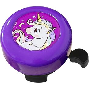Unicorn Bike Bell for Kids Girls Boys,Loud Clear Sound Bicycle Bell for Adults Kids,Cute Cartoon Bike Bell Kids Bike Horn for Road Bike,Electric Bike,Cruiser Bike,Children's Bike Accessories