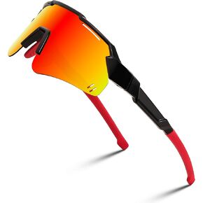 FEISEDY Kids Baseball Polarized Sunglasses Sports Boys Girls Cycling Glasses B4168