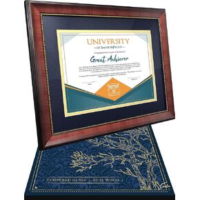 Black Mat Diploma Frame