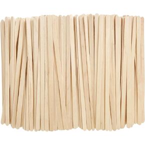 5.5inch Wooden Coffee Stirrers, 1000 Count Disposable Stir Sticks for Coffee & Cocktails, Wooden Beverage Mixer with Smooth Ends, Swizzle Drink Sticks