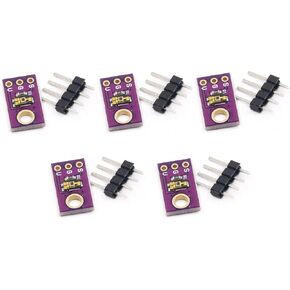 5 pcs TEMT6000 Ambient Light Sensor Module, Simulates The Light Intensity Module Visible Light Sensor.