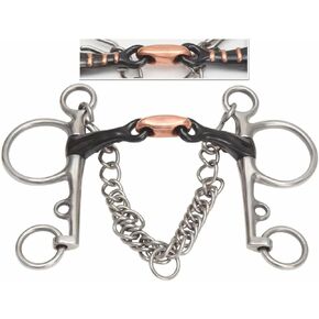 Shires DOUBLE JOINTED SWEET IRON PELHAM