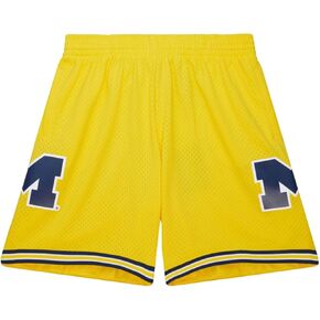 Mitchell & Ness University of Michigan Maize 1991 Mens Replica Shorts