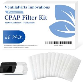 Premium CPAP Filters - Compatible with ResMed Airsense 11 Series-60 Pack