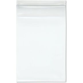 Plymor 6" x 9" (Pack of 100), 8 Mil Extra Thick Heavy Duty Zipper Reclosable Plastic Bags
