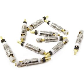 Honbay 10PCS Presta Valve Cores Brass Tubeless Cores Kit Bike Replacement for Road and MTB Bike Tubeless Presta Valve Stem, Stan's, Vittoria, Continental, Kenda and More